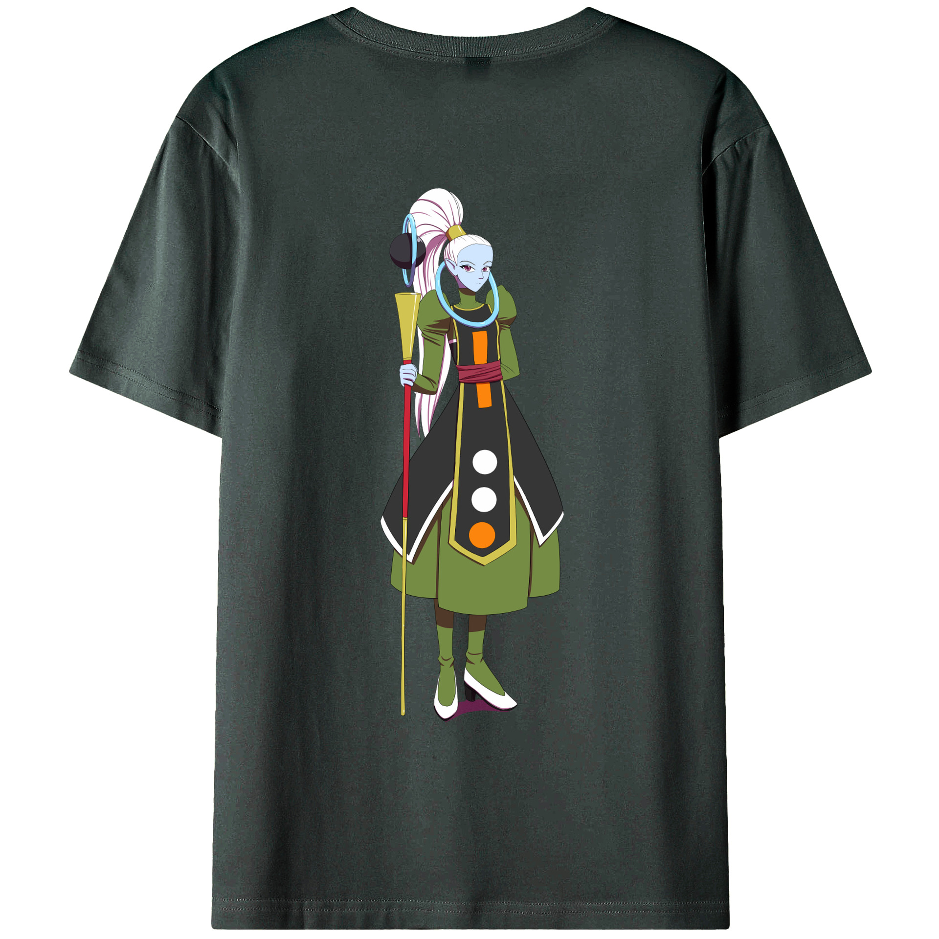 （画像用） ドラゴンボール DRAGON BALL 綿100％ メンズ半袖Tシャツ（バックプリント） 通気性